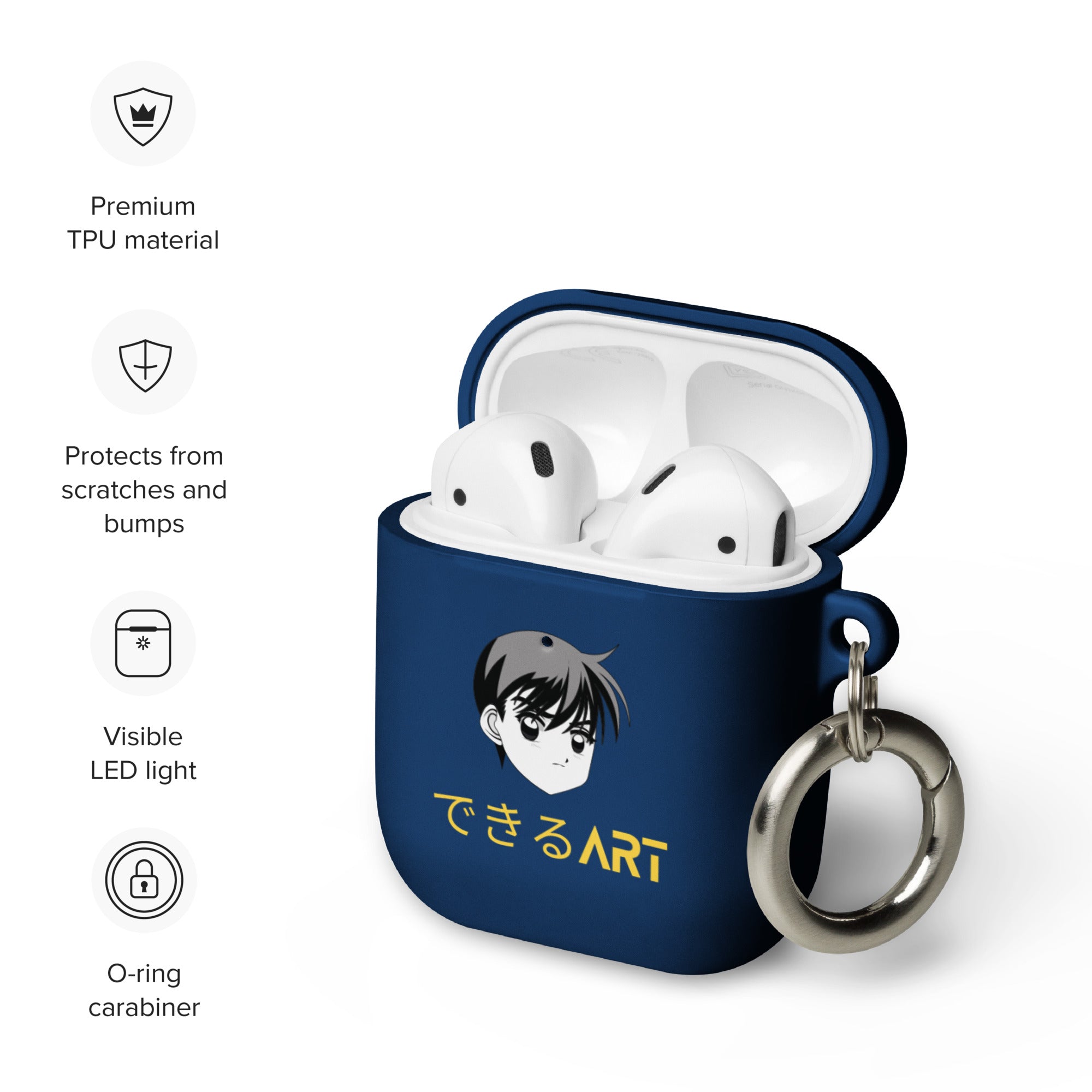 Cheap Anime Airpods Case Headphones Cover DARLING In The FRANXX 02 Zero Two Airpod  Cases Air Apple Pro 3 2 Pods Earphone Box Coque | Joom