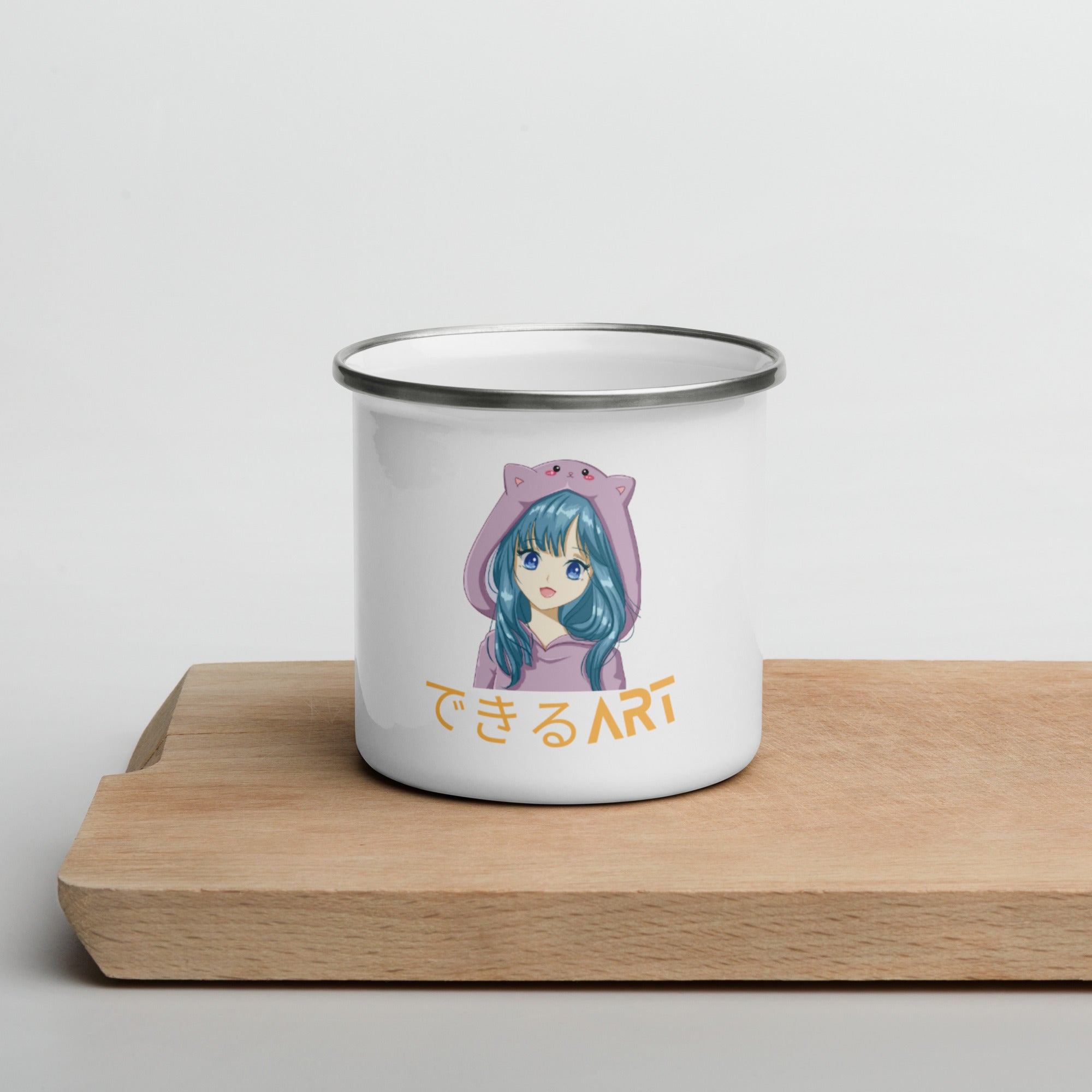 Anime Meme Double-Sided Mug: Notice Me Senpai/Noticed Me - Nani?Wear